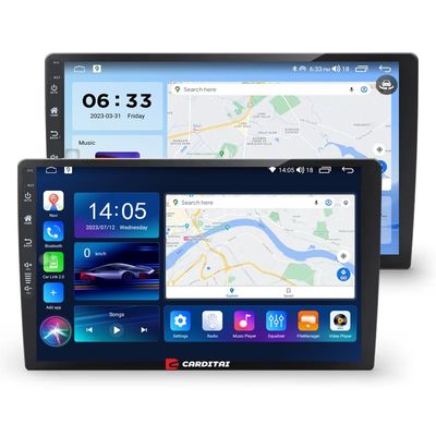 9Inch Car DVD Player Android Navigation with 6 128 GB 4G Wifi Gps Dsp Rds AM Double Din Car Radio