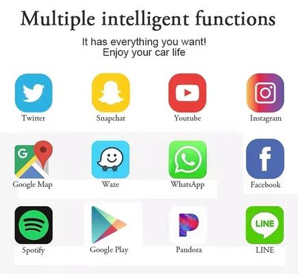 High Resolution 9&quot; Android 10 Car Audio Radio Stereo with GPS WIFI IPS Car Screen