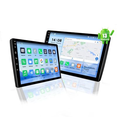 Universal 2Din Car Radio with Wireless Android Auto/CarPlay and Rear-View Backup Camera