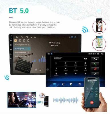 Multimedia Android Car Player for Uniersal Car Model 2 Din Touch Screen BT MP5 Radio