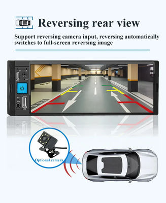 Bluetooth Connection 1Din Car Radio Multimedia MP5 Player with Android Auto HD Screen