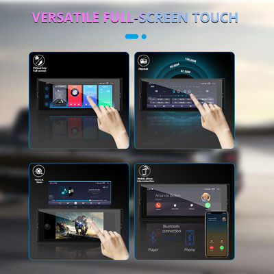 Android OS Android 10 MP5 Player 6.86 IPS Touch Screen GPS Wifi Rear Camera Car DVD Radio