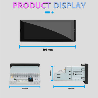 Android OS Android 10 MP5 Player 6.86 IPS Touch Screen GPS Wifi Rear Camera Car DVD Radio