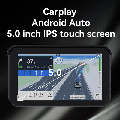 Car Make Motorcycle GPS Navigator 5 Inch Screen Recorder with Tire Pressure Detection