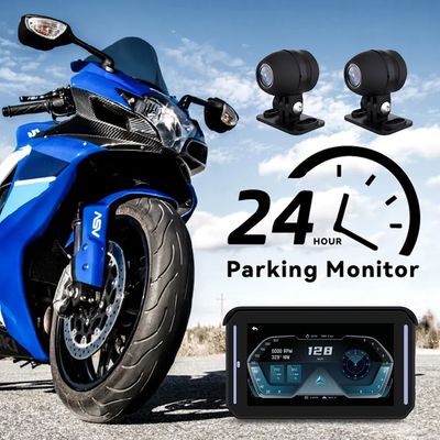 Portable Motorcycle Navigation GPS 5 Inch Wireless Apple Carplay and Android Auto