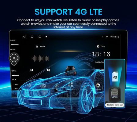 Full Fit Display Screen Car Stereo 8Core TS18 Multimedia Player for Universal Car Fitment