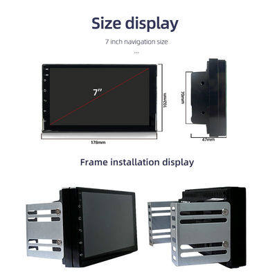 1 16GB Touch Screen Car Media Player with Built-in Wireless CarPlay and AUX Port