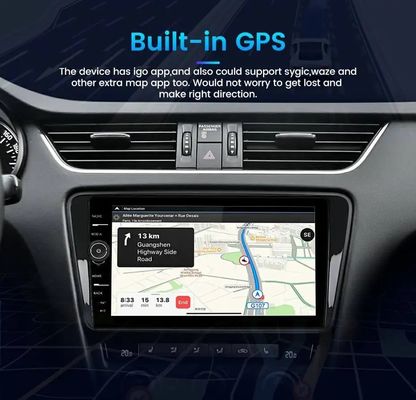 1DIN Build-in 9 Inch Android 10.0 Car Radio with 2.5d Touch Screen and GPS Navigation