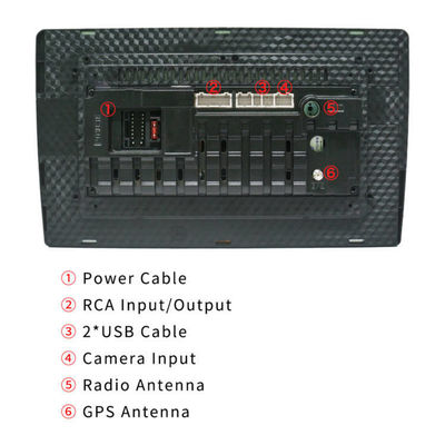 Android 9/10 Inch Car Touch Screen GPS Stereo Radio Navigation System for Auto Electronics