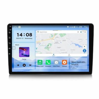 10.1 Inch Universal 2 Din Android Car Stereo with DSP 32EQ RDS Screen Multimedia Player