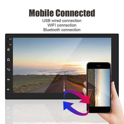 OLED Screen Type 7 Inch 1 Din 2 Din Android Car Radio With Universal Gps Wifi Rear Camera