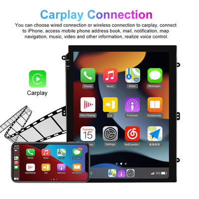 USB Connection 9.7 Inch Vertical Screen Car Radio with 1280*800 Resolution and Stereo