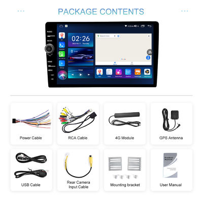 1280*800 Resolution 9inch Car MP5 Player with Touch Screen and USB Mirror Link Function