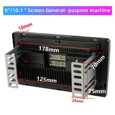 10 Inch Touch Screen Universal Car Radio with Multi Language and 2 Din Build-in Design