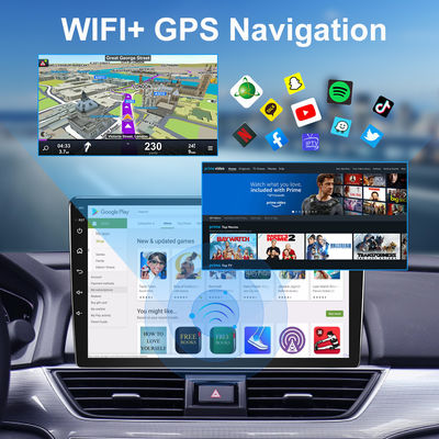 Universal 2din Car Radio Audio Stereo with 2G 32G Android 10.0 DSP and Rotatable Screen