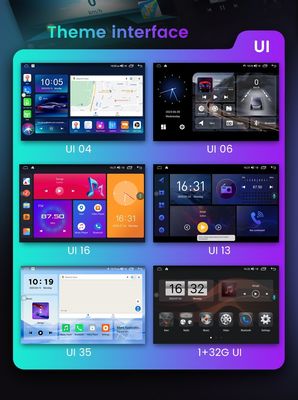 Universal Car Radio with 360 View and 256GB Qcta Core 1.8GHz Built-in 4G WiFi 5G Carplay