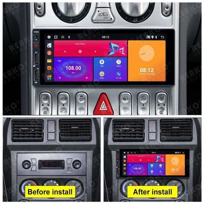 Bluetooth Function 1 Din Car Radio Audio Screen with FM Aux Input Receiver and OLED Screen