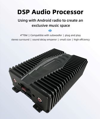 12-24v Voltage 4 Way DSP Car Amplifier for Android Big Screen Providing and Performance