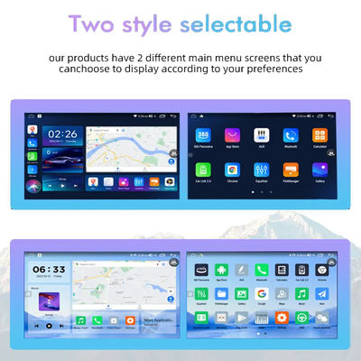 TS18 Stereo Knob Android Car Radio with 360 Degree Rotation and 1280*800 Resolution