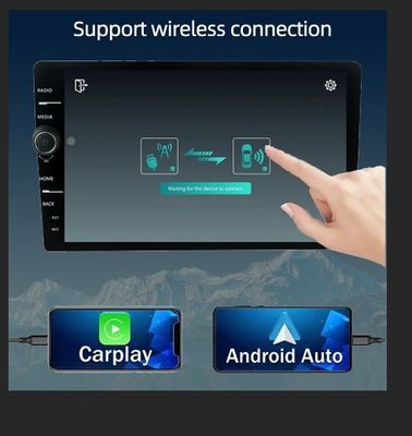 Dashboard Placement 8&quot; Stereo Car Radio with GPS Navigation and Wireless Android Auto