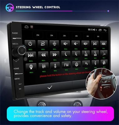 Dashboard Placement 8&quot; Stereo Car Radio with GPS Navigation and Wireless Android Auto