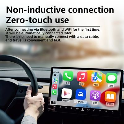 Portable CarPlay Android 13 Multimedia Video Wireless Car Play Ai Box for Car Air Purifier