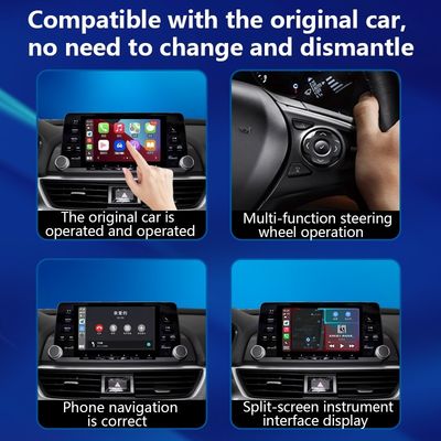 Portable CarPlay Android 13 Multimedia Video Wireless Car Play Ai Box for Car Air Purifier