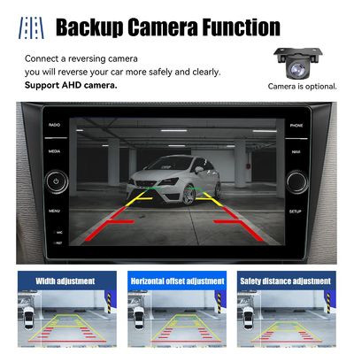 8/9/10&quot; Knob Android 12 8core 4 64GB QELD DSP Car Multimedia System for Universal Year