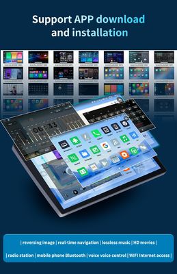 10.1&quot; Metal Body 2 32GB Android Car Media Player with 2K Resolution and GPS Navigation