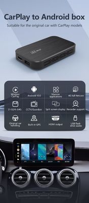 Wireless Android Auto and Apple Carplay Media Box with Other Design Style Portable