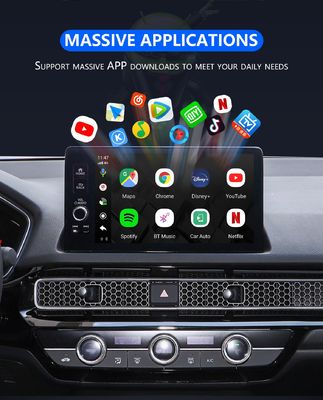 Wireless Android Auto and Apple Carplay Media Box with Other Design Style Portable