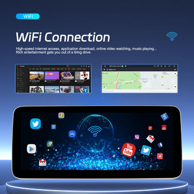 12.3inch Android Car Radio Stereo with Wireless CarPlay and Steering Wheel Control