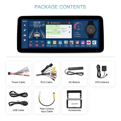12.3inch Android Car Radio Stereo with Wireless CarPlay and Steering Wheel Control