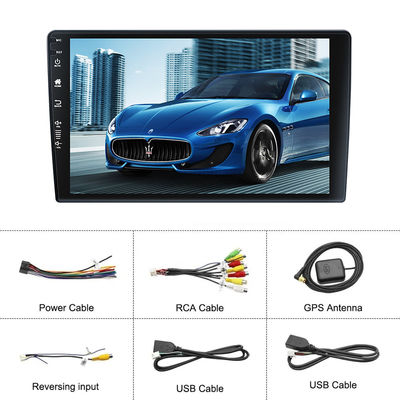 1280*800 Resolution 2 Din Car Radio with Android Auto BT5.0 4G DSP RDS and GPS Navigation