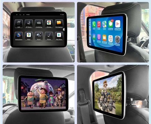 MP3/MP4 Players Combination Headrest Monitor Display IPS Android Tablet for Car Rear Seat
