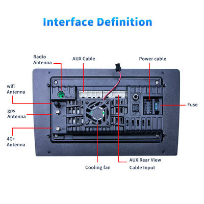 1280*800 High Definition Android Car Radio Stereo Navigation System with Touch Screen