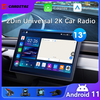 13.3 Inch Android 11.0 Carplay Multimedia Car Radio with Touch Screen and OBD2 Function