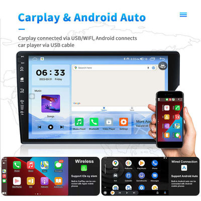 Dashboard Placement 10 Inch 2.5D-IPS Screen Car Radio with Bluetooth and Navigation GPS