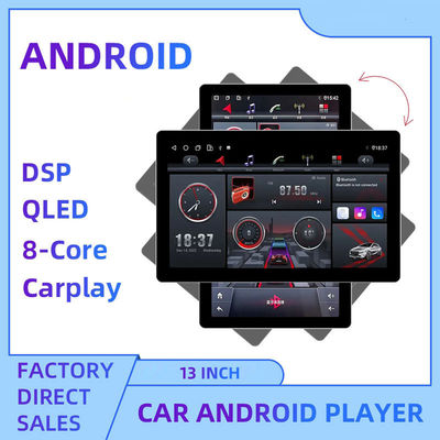 13'' 8Cores 8 128GB Android Auto Carplay Car Multimedia Player with CarPlay Support