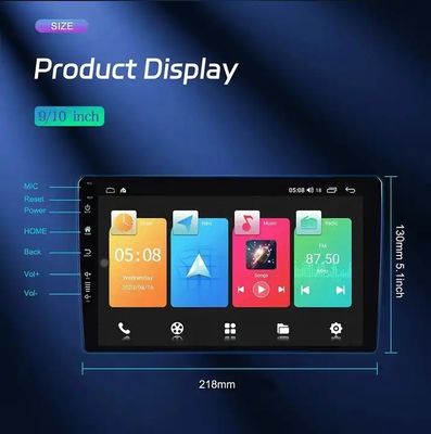 9Inch Car DVD Player Android Navigation with 6 128 GB 4G Wifi Gps Dsp Rds AM Double Din Car Radio