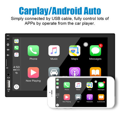 178*102mm Size HD Touch Screen Car MP5 Player with Carplay Bluetooth and Reverse Camera
