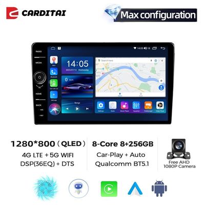 360 Camera Android Double Din Car Stereo for VW Multi Language Steering Wheel Control Work