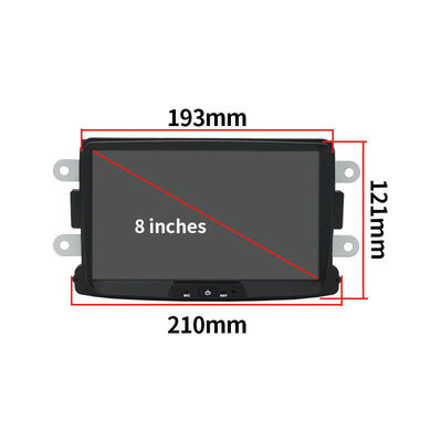 1280*800 Resolution Universal 2DIN Multimedia Player for Dacia/Sandero/Duster/Renault