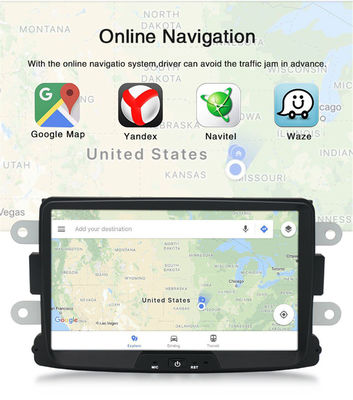 DUSTER Car Multimedia Player with 1280*800 Resolution and Multi Language Support